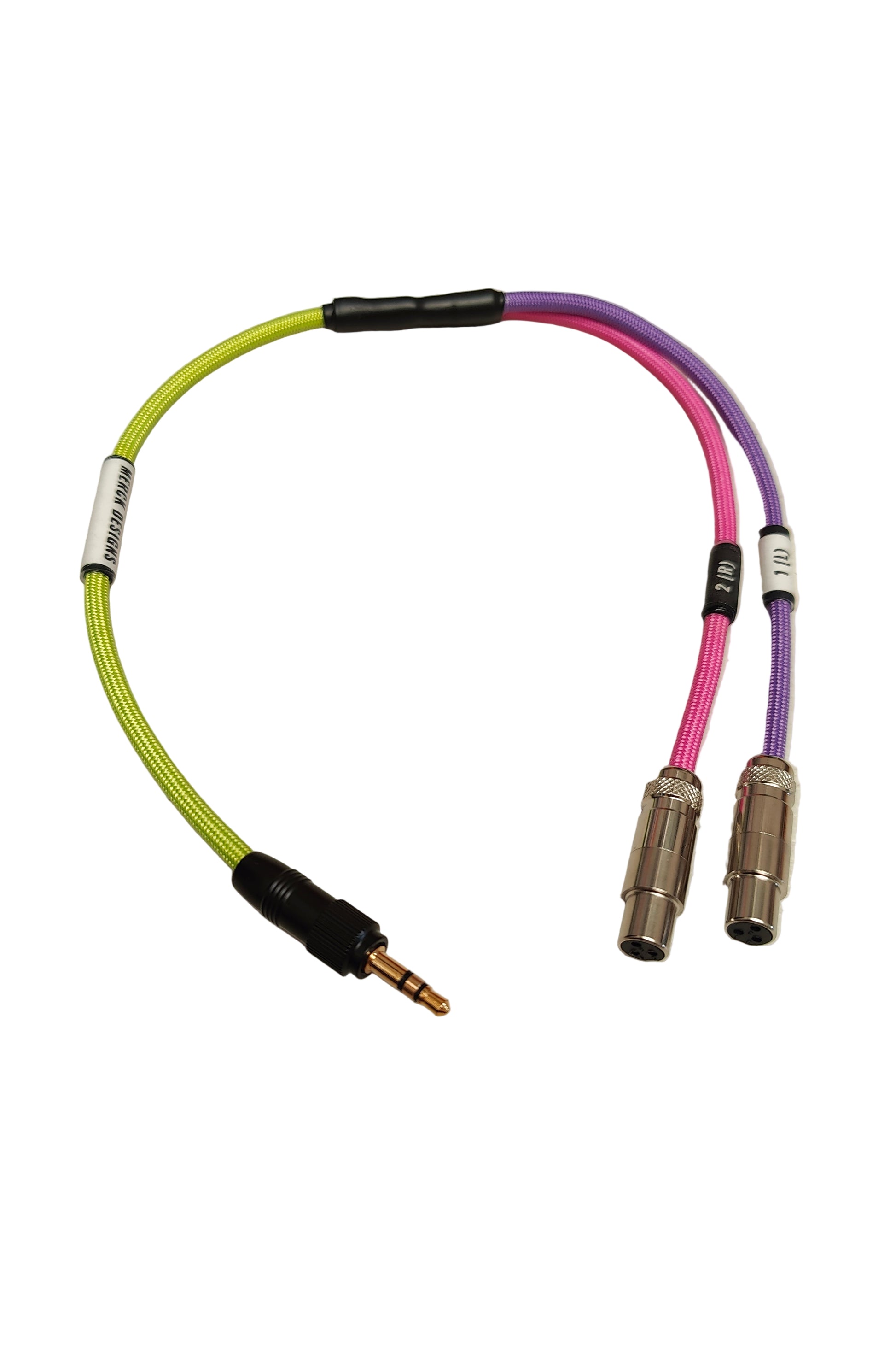 Cable: (2) TA3 (H) -> 3.5mm (M)
