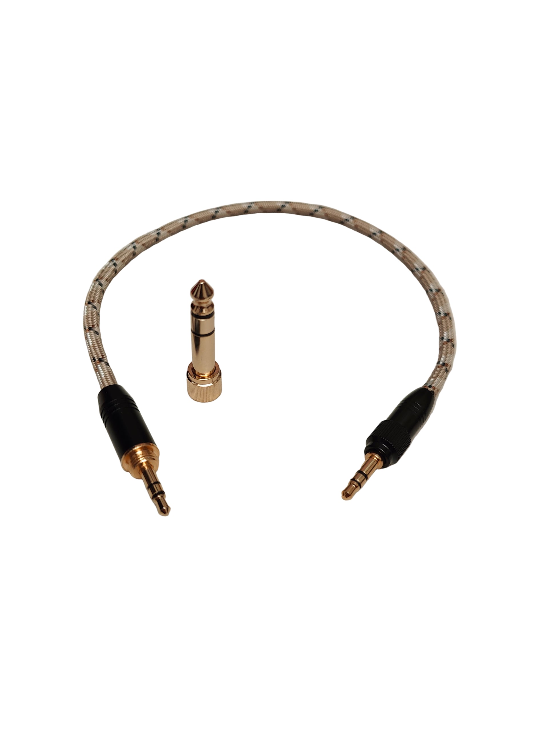 Cable: 3.5mm (M) (Con Adaptador) < - > 3.5mm (M)