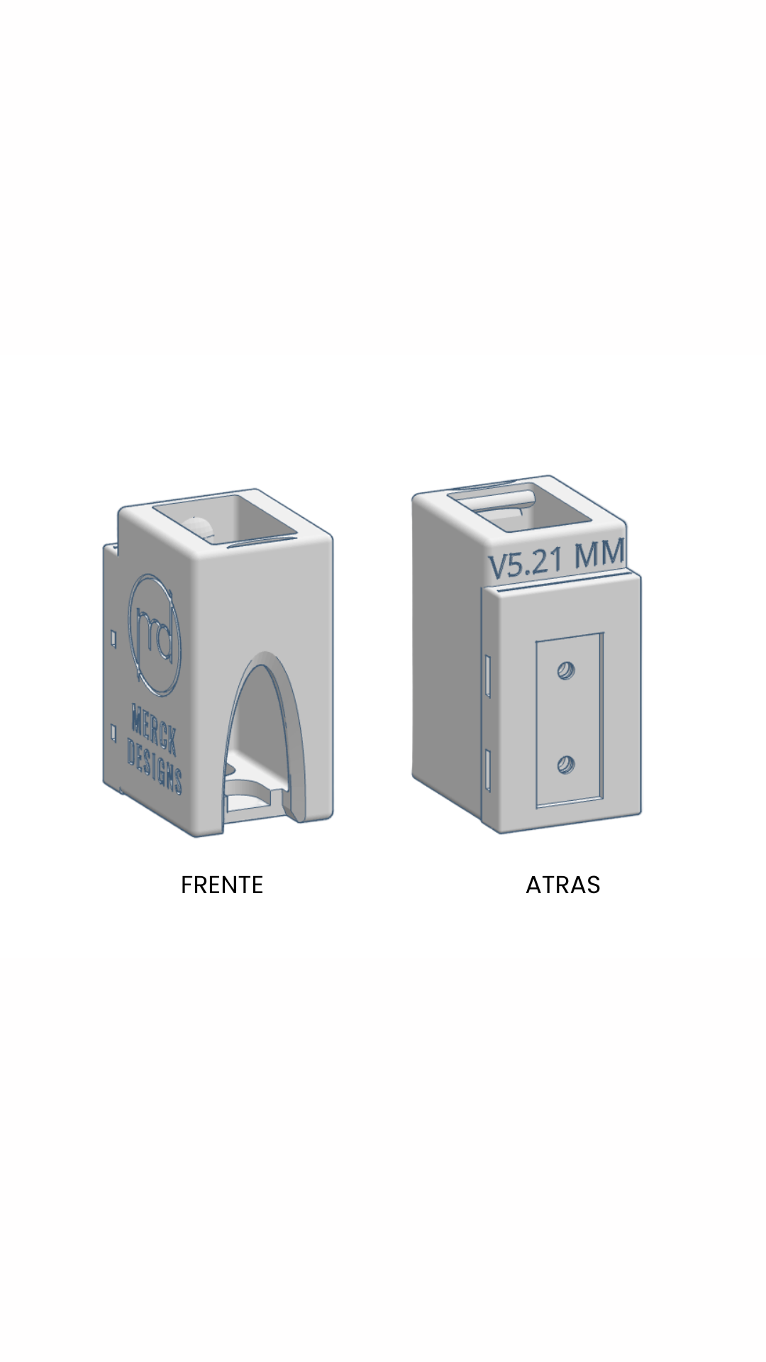 Holder: Baterías 9V (MM)