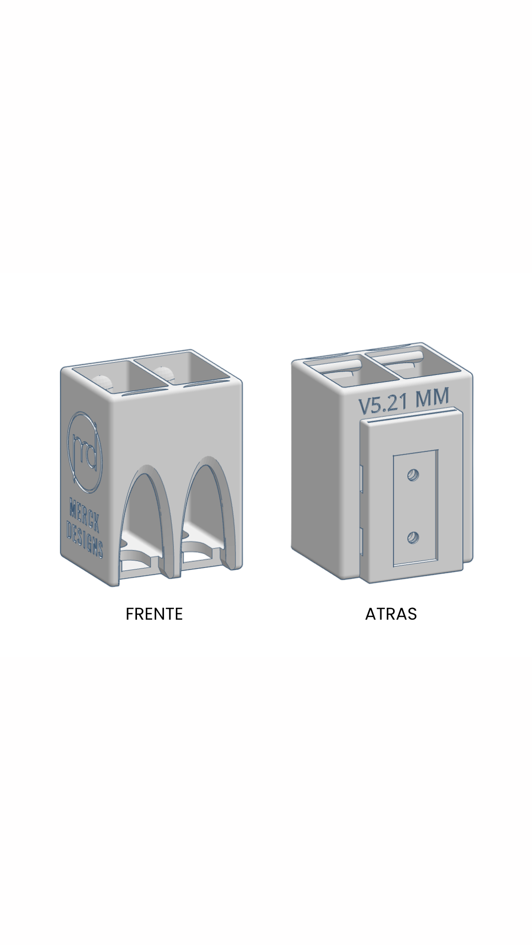 Holder: Baterías 9V (MM)