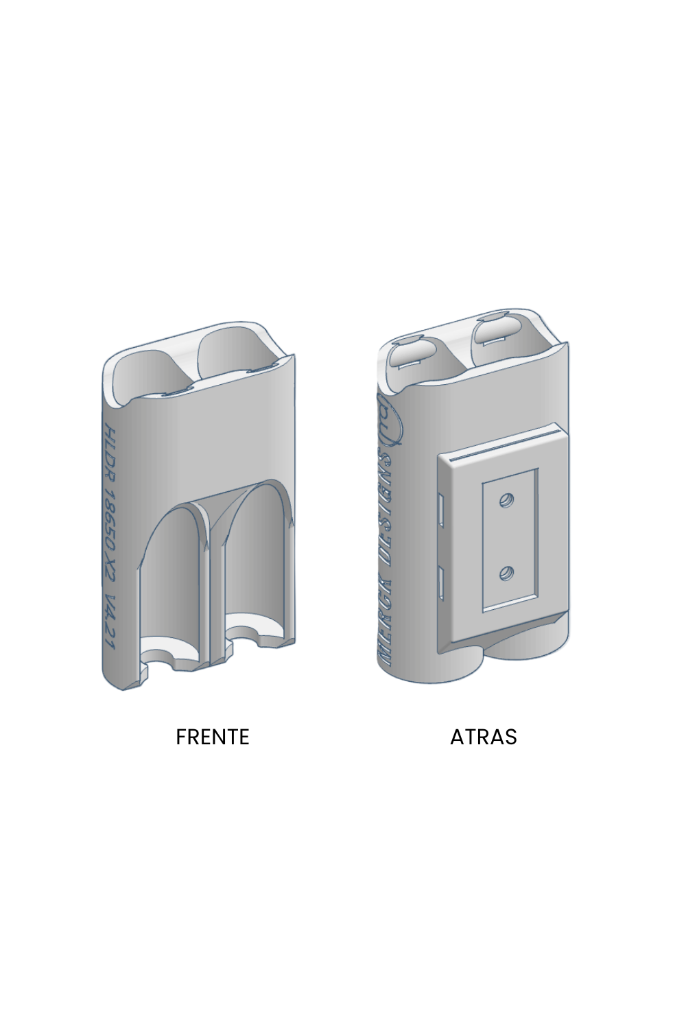 Holder: Baterías 18650 (Mod Mount)