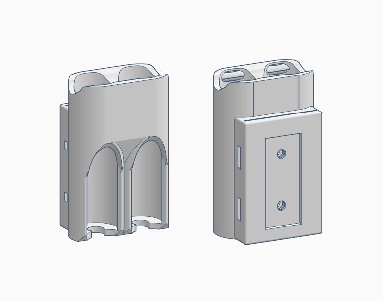 Holder: Baterías AA (Mod Mount)