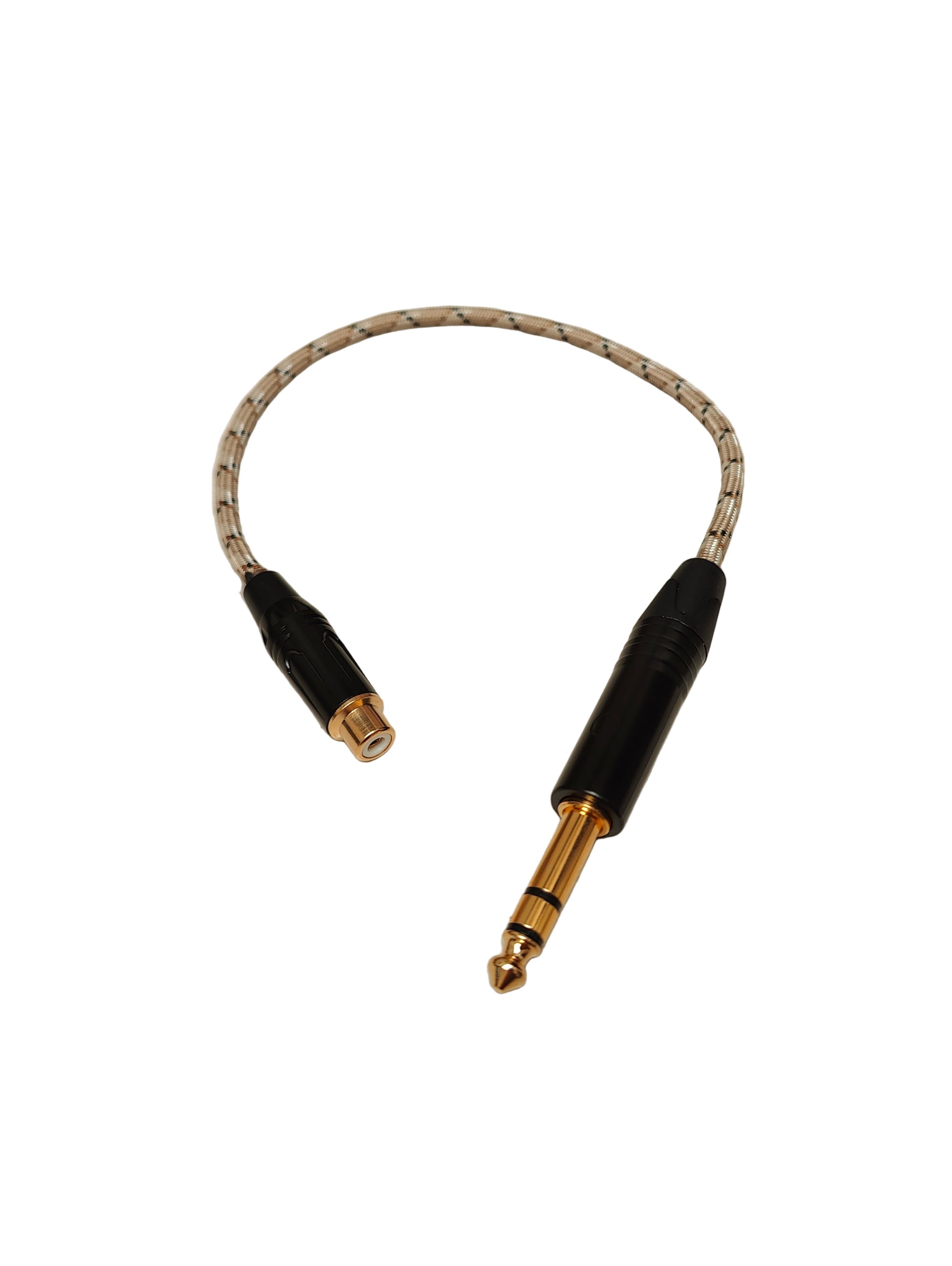 Cable: RCA (H) -> Plug 1/4'' TRS (M) (DM)