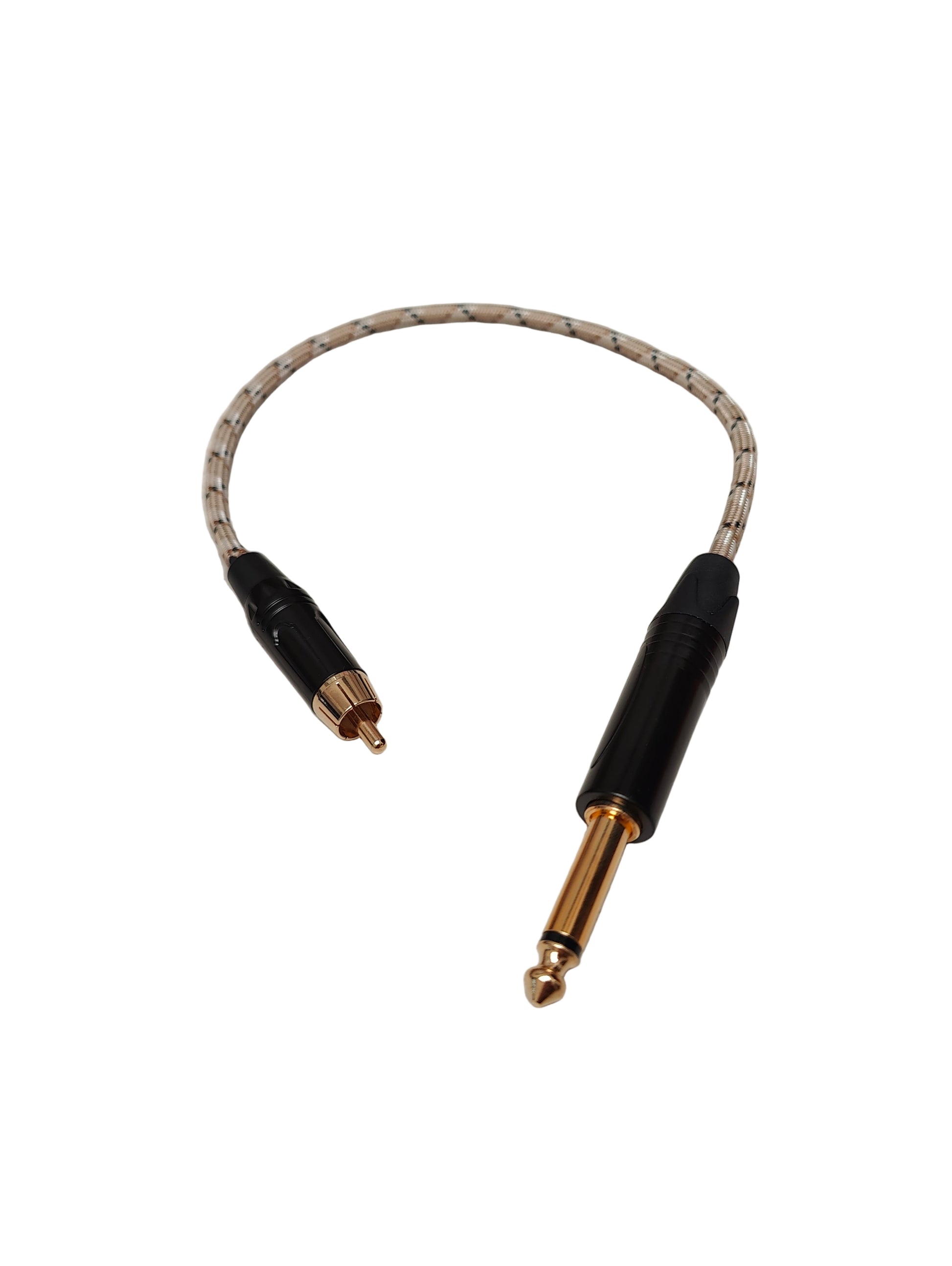 Cable: RCA (M) -> Plug 1/4'' TS (M)