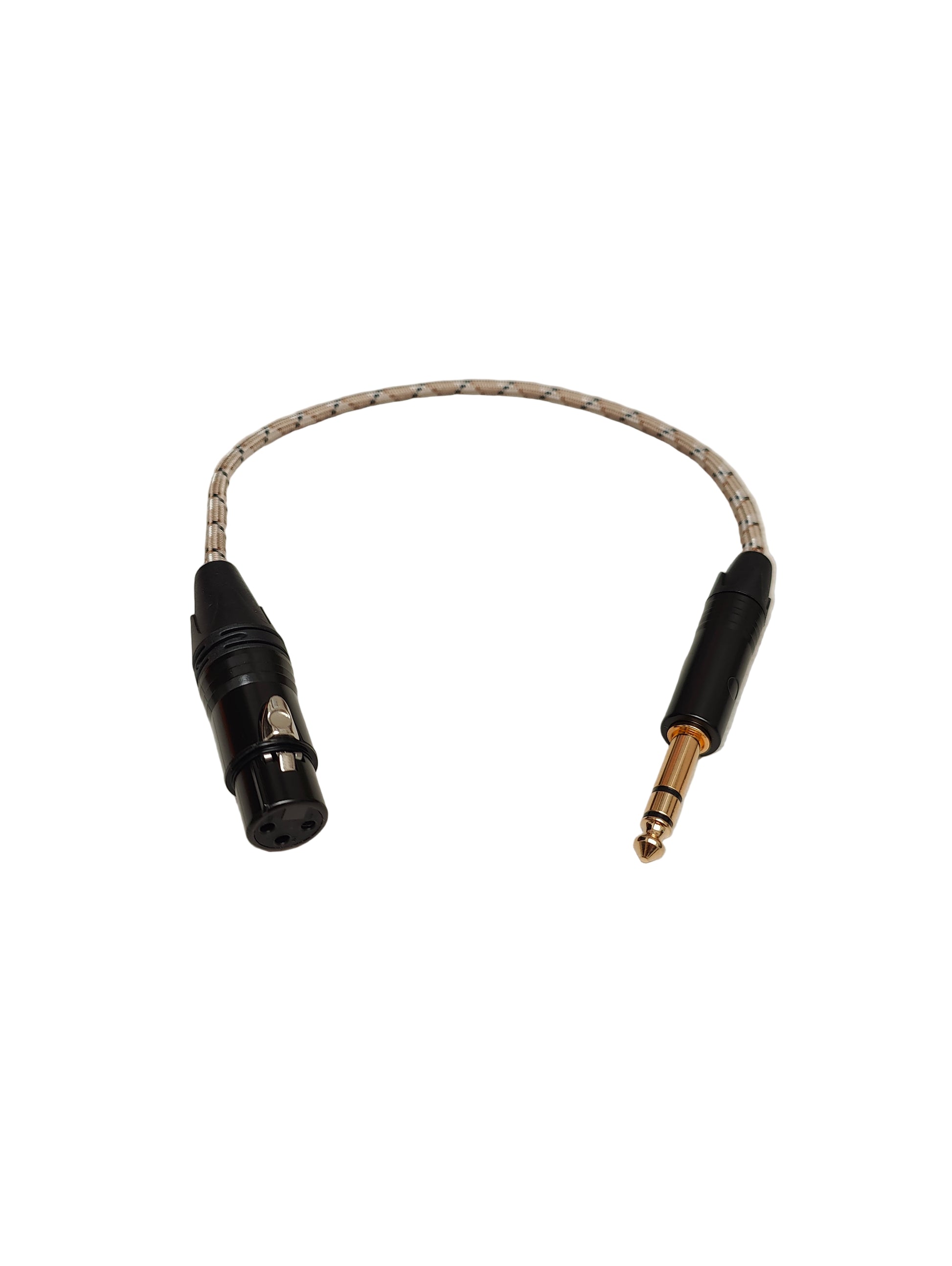 Cable: XLR (H) - Plug 1/4'' TRS (M)